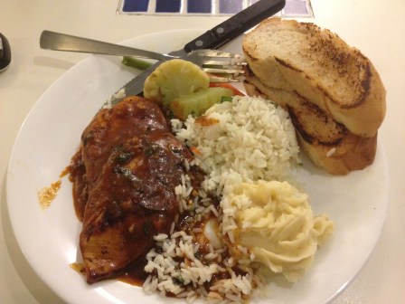 Grilled Chicken in Mint and Rosemary Sauce