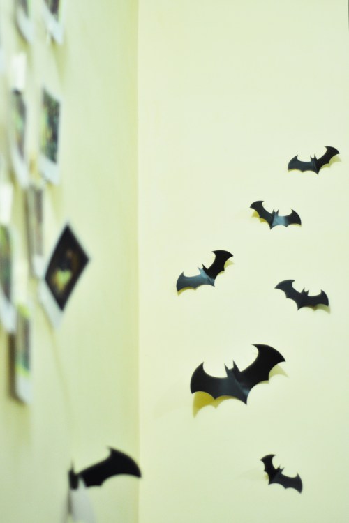 Bats, all over the walls